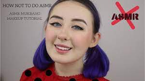 asmr mlb makeup tutorial and mukbang