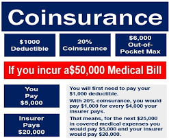 Let's say your health insurance plan's allowed amount for an office visit is $100 and your coinsurance is 20%. Coinsurance Definition And Meaning Market Business News
