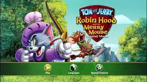 Tom and Jerry robin hood and his merry mouse DVD menu music - YouTube