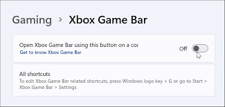 disable xbox game bar on windows 11