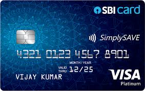sbi simplysave credit card features
