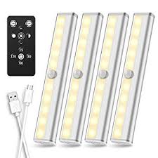 The remote control distance range is. Under Cabinet Lighting Remote Control Rechargeable Led Closet Light Wireless Under Counter Lighting Dimmable Led Strip Lights Bar For Closets Hallway Stairway Warm White 4 Pack Walmart Com Walmart Com