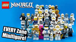 Every LEGO Ninjago Zane Minifigure! 2011-2020 REVIEWED - YouTube