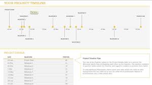 Project Management Timeline Template Excel