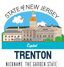 New Jersey State Clipart - new-jersey-state-capital -trenton-nickname-the-garden-state-vector-clipart - Classroom Clipart