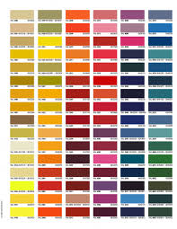 Color Charts Trojan Powder Coating National Paint Ral