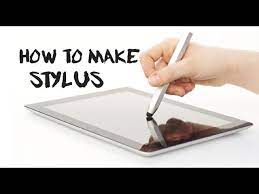 how to make a touchscreen stylus for