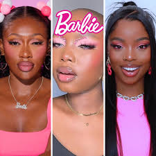 barbie themed makeup inspiration
