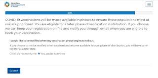Our vaccination dataset uses the most recent official numbers from governments and health. Pre Registration Open For Oklahoma Vaccine Portal Limited Appointment Scheduling Starts Tomorrow State And Regional News Tulsaworld Com