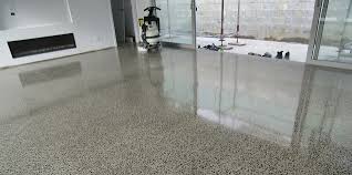 polished concrete garage floor ninja