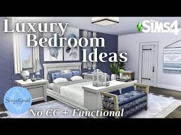 6 luxury bedroom ideas no cc