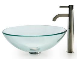 Glass Vessel Sink And Ramus Faucet