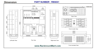 rm4041 4u rack server case