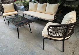 Wrought Iron Garden Furniture Set
