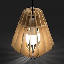 Wooden Pendant Lamp Shade
