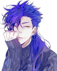 #blue exorsict #anime #cute anime guy. Anime Wallpaper Hd Blue Anime Aesthetic Boy