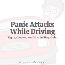 a panic while driving