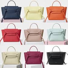 Celine Belt 2018 19aw 2way Plain Leather Elegant Style Handbags