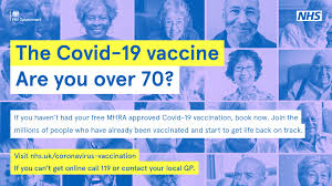 Maybe you would like to learn more about one of these? Over 70 And Not Had Your Covid 19 Vaccine Contact The Nhs Now To Book Dudley Ccg