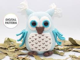 Crochet Owl Pattern Amigurumi Animal