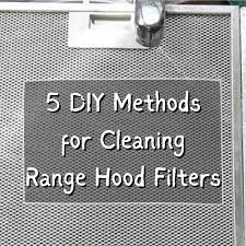 how to clean range hood mesh filters 5