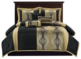 Kath 7 Piece Jacquard Comforter Set