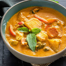 instant pot vegan panang curry cook