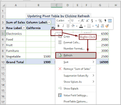 how to update pivot table range 5