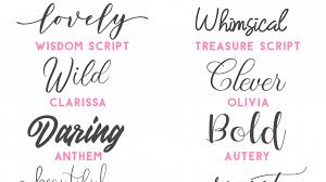 14 free for commercial use script fonts