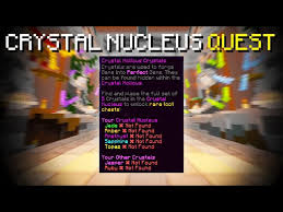 Crystal Nucleus Quest Guide Hypixel