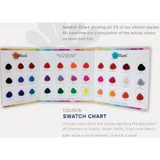 Laa Riche Swatch Colour Chart