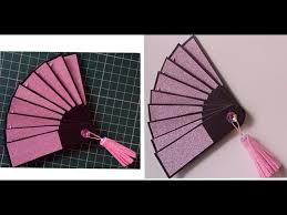diy simple and easy hand fan hand