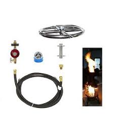 basic propane diy gas fire pit kit 6