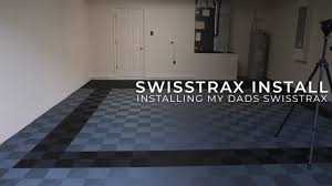 installing swisstrax in my dad s garage