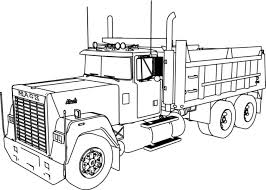 Exciting coloring pictures of a big truck for small children. Truck Coloring Pages Gallery Whitesbelfast Com