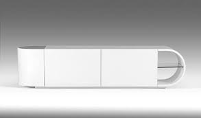 White Glossy Tv Stand By Vig Furniture