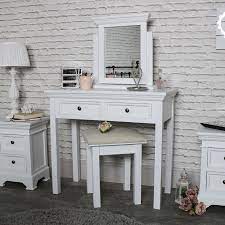 Discover our huge dressing tables and stools range at very.co.uk. White Dressing Table Set Daventry White Range Melody Maison