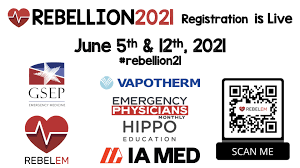 Sunday, july 11, 2021 at 8:00 pm utc+02. Salim R Rezaie Md On Twitter Rebellion In Em 2021 Registration Is Live A Conference You Won T Want To Miss Virtual Live Conference Biggest Names In Em June 5th Amp 12th 2021 9a
