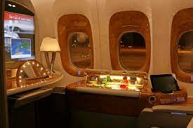 emirates boeing 777 first cl trip