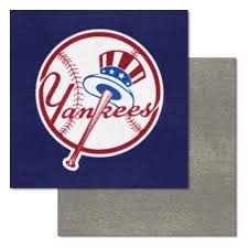 new york yankees team carpet tiles