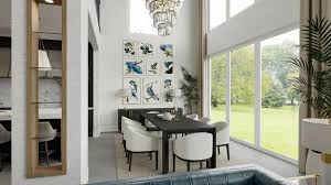 Luxury Living And Dining Room Design