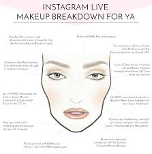Instagram Live Makeup Breakdown For Ya