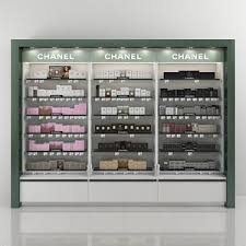 cosmetics stand 3d models for