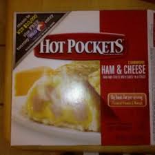 calories in hot pockets ham cheese