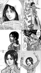 Pieck manga panels