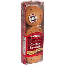 Archway holiday pfeffernusse cookie 6 oz. Archway Gourmet Chocolate Chip N Toffee Cookies Shop Wade S Piggly Wiggly