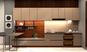 straight modular kitchen design ideas