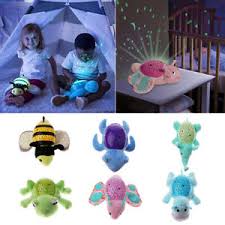 Baby Night Light Projector Lamp Bedroom Plush Stuffed Toy Music Star Projector Ebay