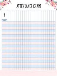free attendance sheet template word