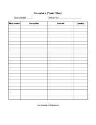 This Simple Printable Count Sheet Can Be Used By Small